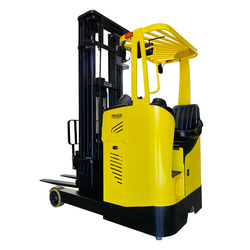 2.000 Kgs / 6.0 metros. Apilador Reach RHER Full Eléctrico Hombre a Bordo Sentado